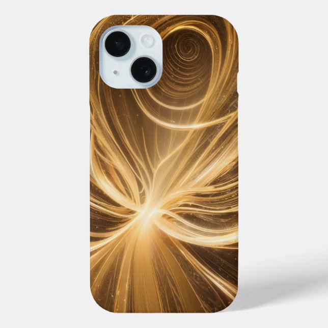 Abstract Light Energy and Cosmic Swirl Case-Mate iPhone Case (Back)