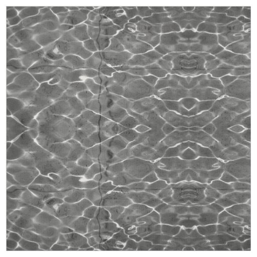 Abstract Light Patterns On Water Photo Fabric