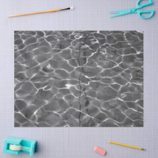 Abstract Light Reflections On Water Tissue Paper