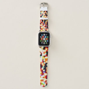 Abstract Light: Simple Texture Background Apple Watch Band