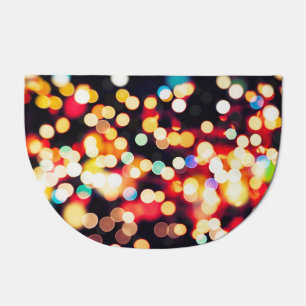 Abstract Light: Simple Texture Background Doormat