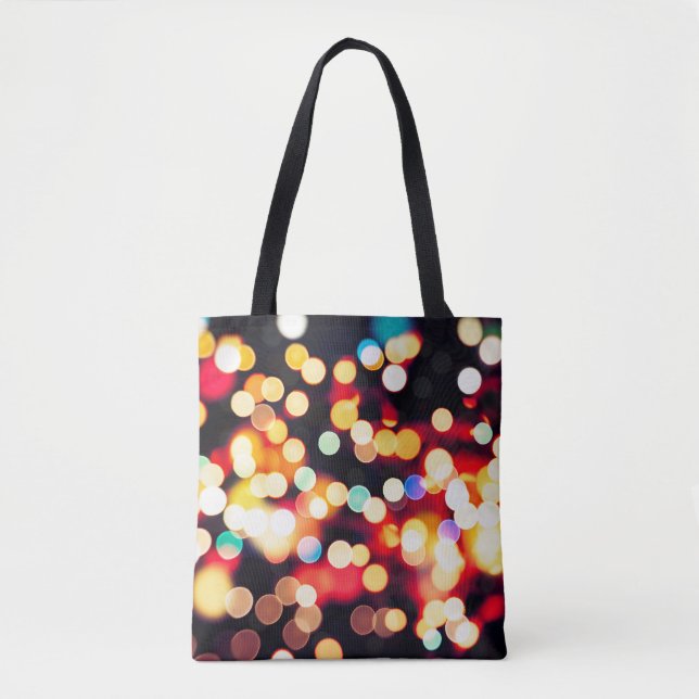 Abstract Light: Simple Texture Background Tote Bag (Front)