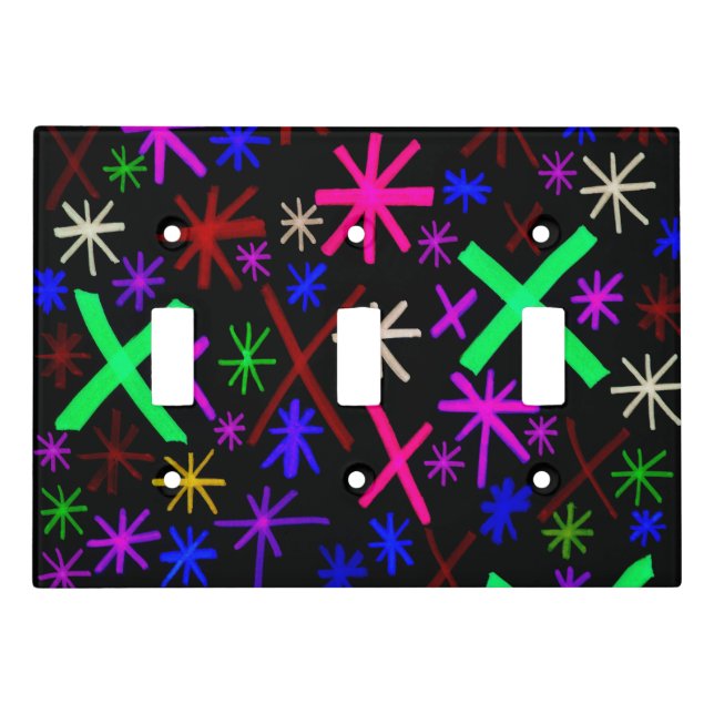 abstract light switch cover (Front)