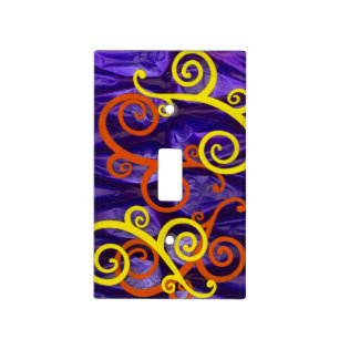 Abstract Light Switch Cover