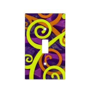 Abstract Light Switch Cover
