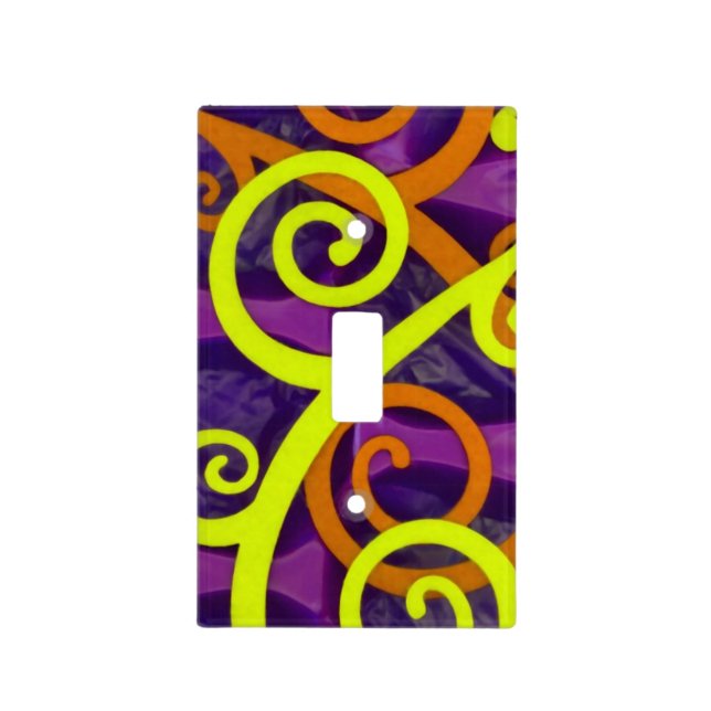 Abstract Light Switch Cover (Front)