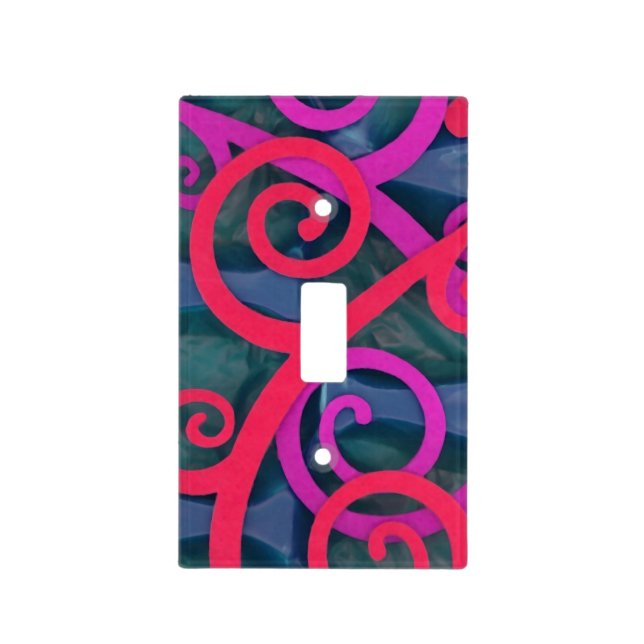 Abstract Light Switch Cover (Front)