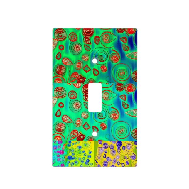 Abstract Light Switch Cover (Front)
