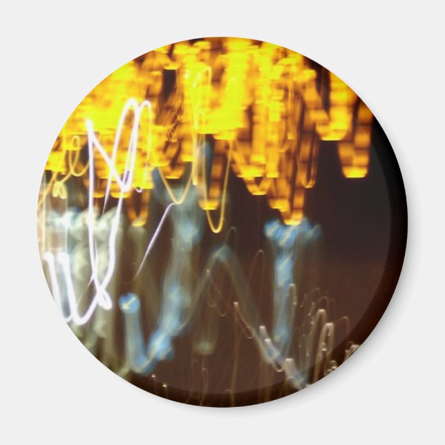 Abstract Lights Magnet (Front)