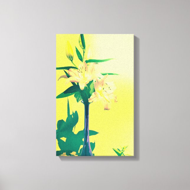 Abstract  lilies - canvas print (Front)