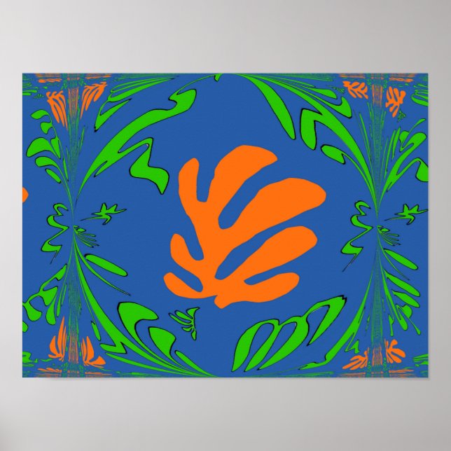 Abstract Lilly Poster (Front)