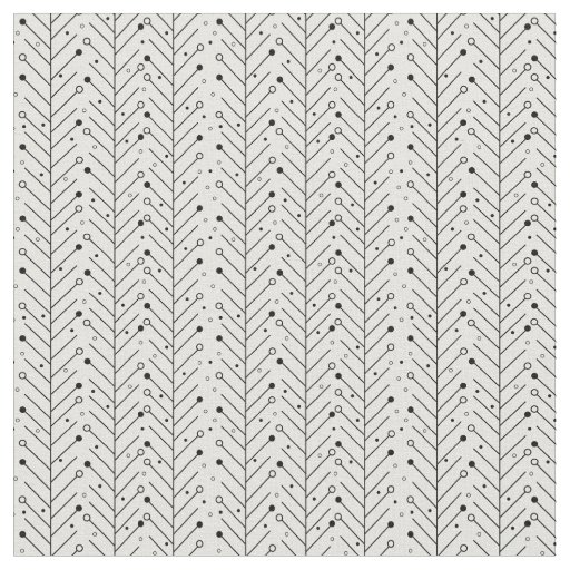 Abstract line pattern fabric