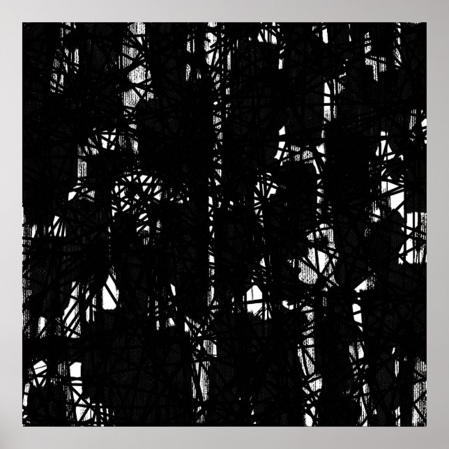 Abstract Lines 02 Poster (Front)