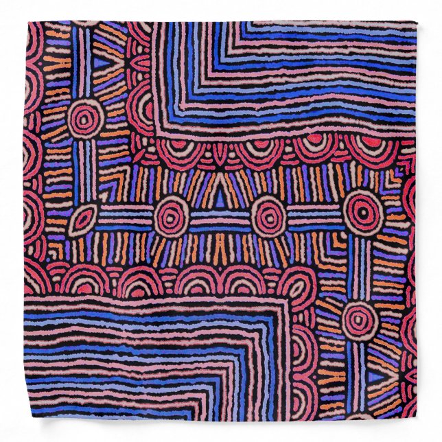 Abstract Lines Bandana (Front)