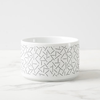 Abstract Lines Bowl