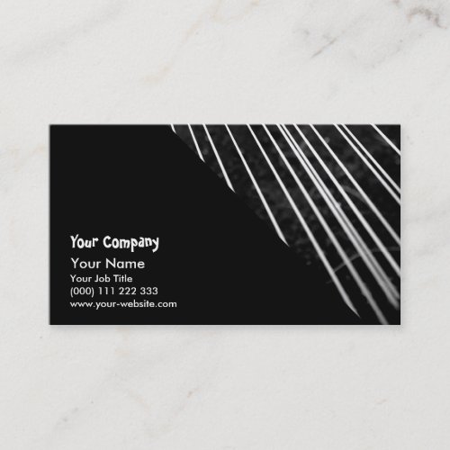 Abstract lines business cards