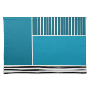 Abstract Lines  Cloth Placemat