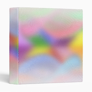 Abstract Lines & Colors: Custom Binder