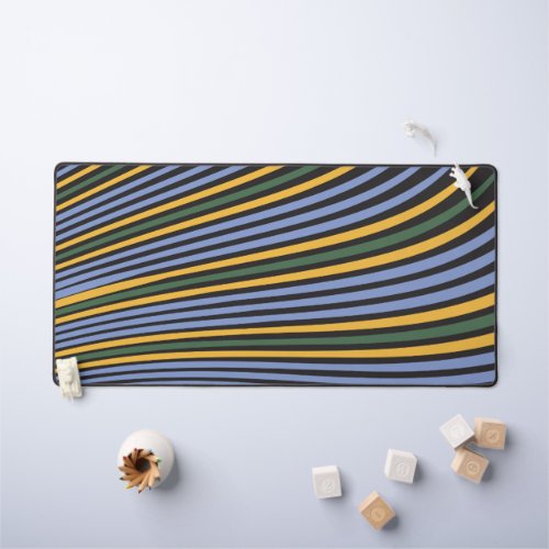 Abstract Lines Desk Mat