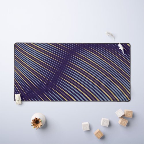 Abstract Lines Desk Mat