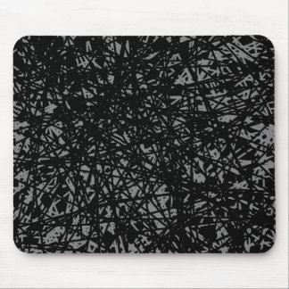 Abstract Lines - Gray Mouse Pad
