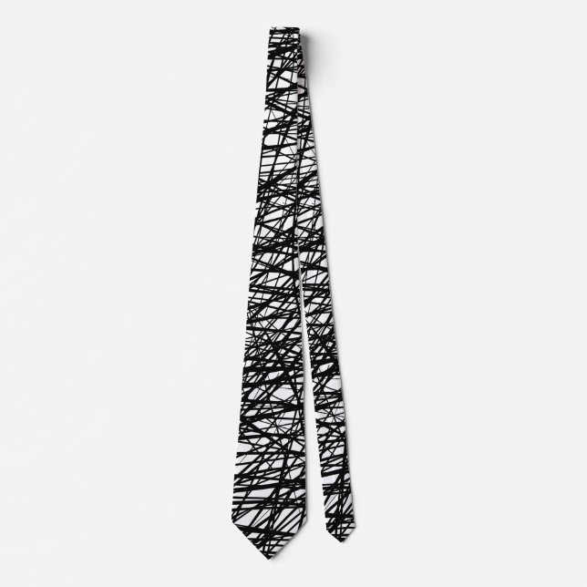 Abstract Lines Neck Tie (Front)