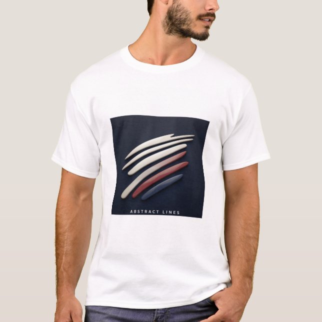 Abstract Lines T-shirt (Front)