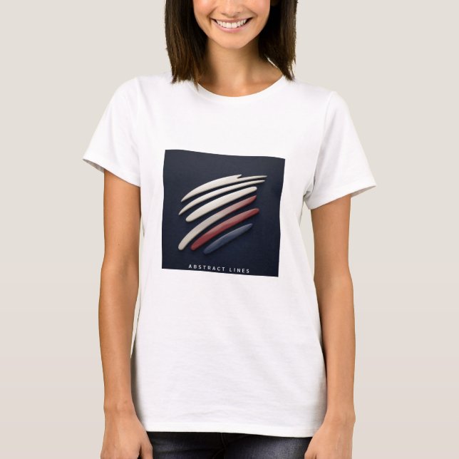 Abstract Lines T-shirt (Front)