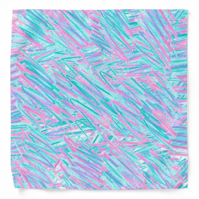 Abstract Lines texture Bandana (Front)