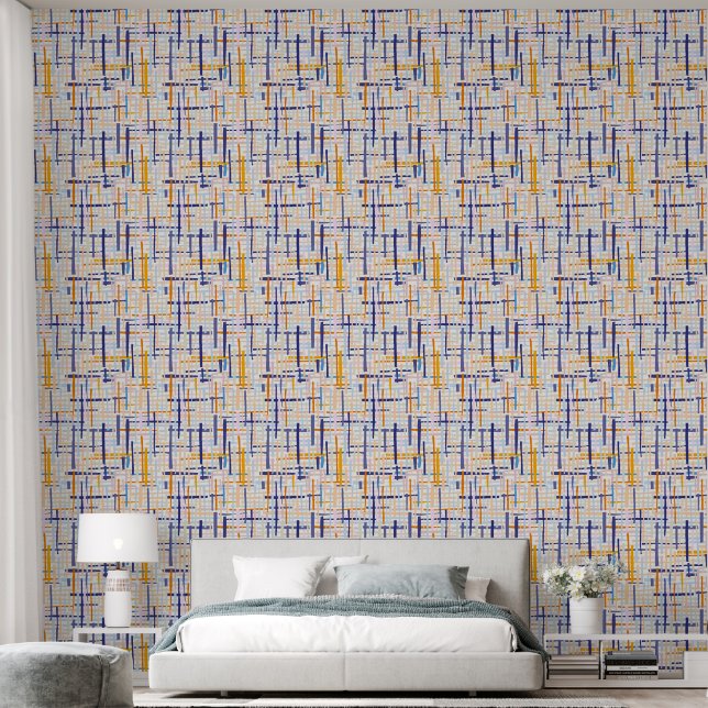 Abstract lines wallpaper  (Bedroom)