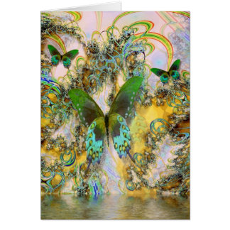 Abstract Linger Cards