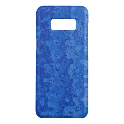 Abstract Liqud Wavy Gradient Blue Case-Mate Samsung Galaxy S8 Case