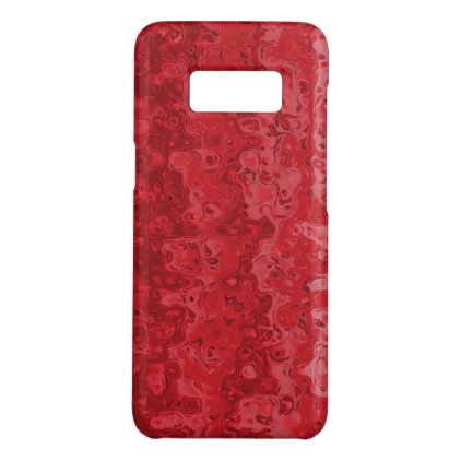 Abstract Liqud Wavy Gradient Red Case-Mate Samsung Galaxy S8 Case