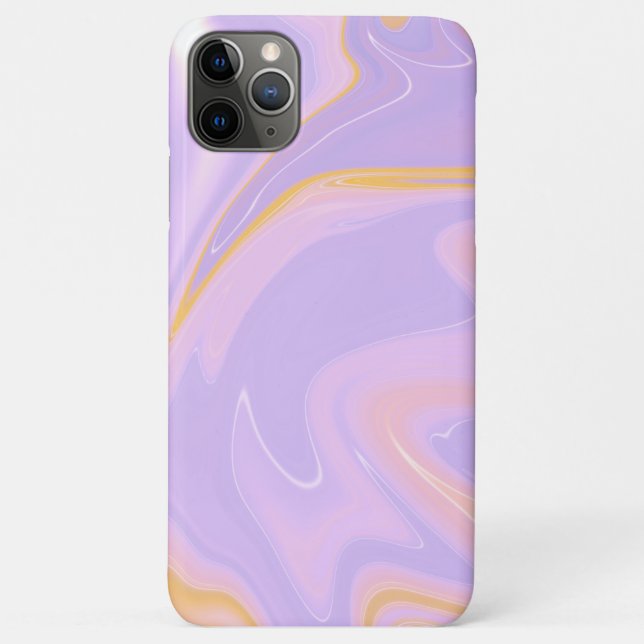 Abstract Liquid Pink Purple Gold Case-Mate iPhone Case (Back)