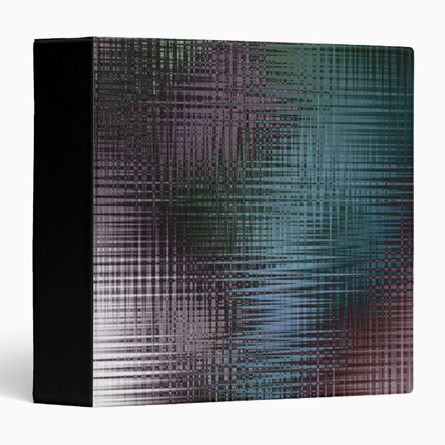 Abstract liquid texture ice glass crystal frozen m 3 ring binder (Front/Spine)