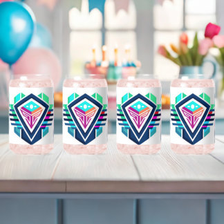 Abstract Logo Design for Glass Sets unique.