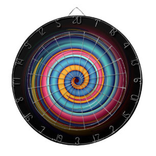 Abstract Lollipop Dart Board