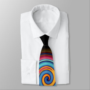 Abstract Lollipop Neck Tie