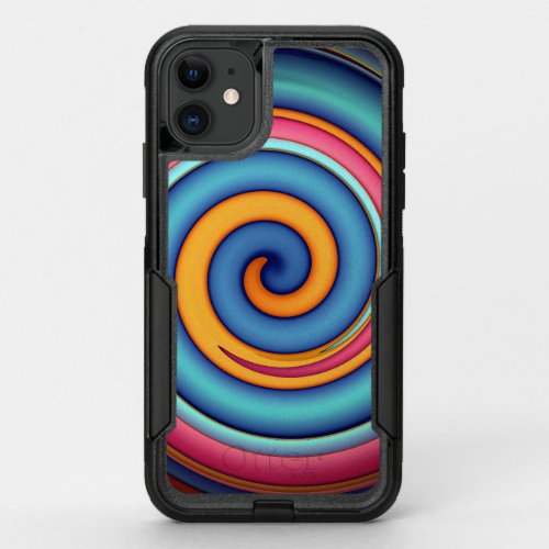 Abstract Lollipop  OtterBox Commuter iPhone 11 Case