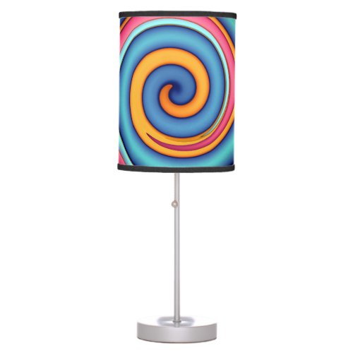Abstract Lollipop  Table Lamp