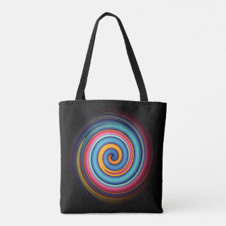 Abstract Lollipop  Tote Bag
