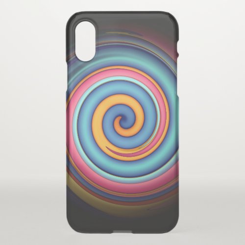Abstract Lollipop  iPhone X Case
