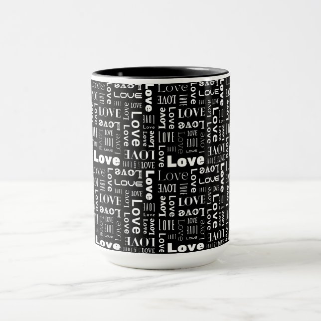  Abstract Love Mug (Center)
