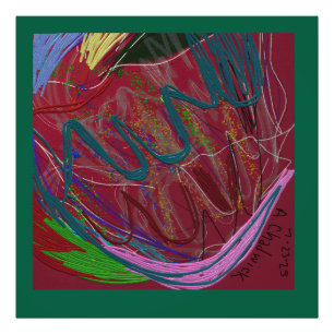 Abstract Love  Photo Print