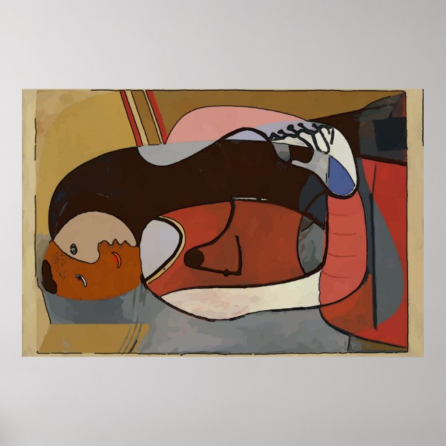 Abstract Lovers, Poster (Front)