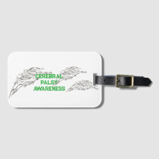 abstract luggage tag