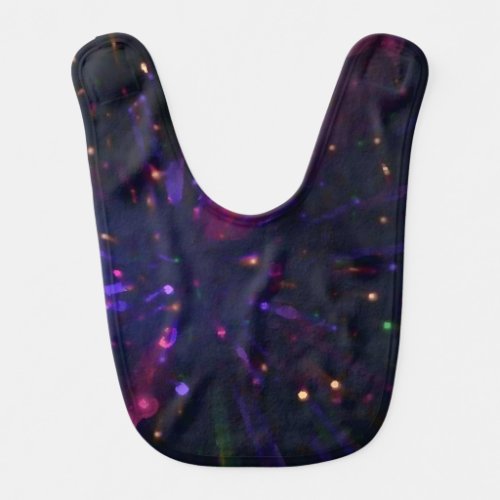 Abstract _lunares babero baby bib