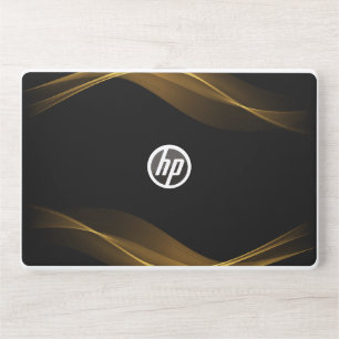 Abstract Luxury Black & Gold,HP Laptop Skin 15t/15