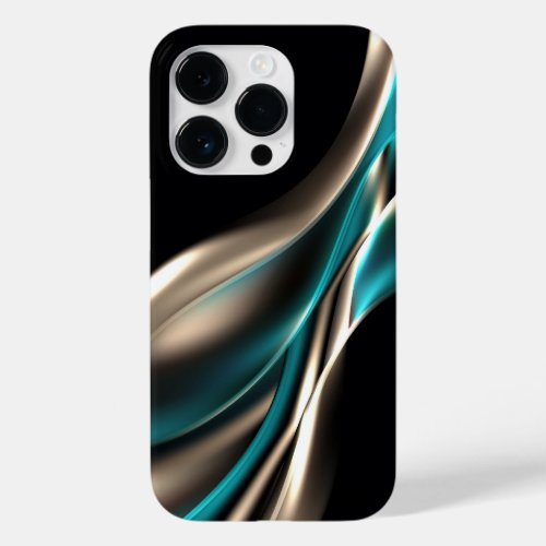 Abstract Luxury Gold and Green  Case_Mate iPhone 14 Pro Case
