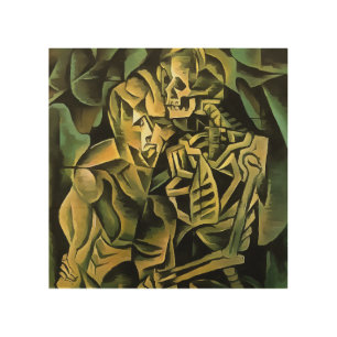 Abstract Man And Skeleton Geometric Art